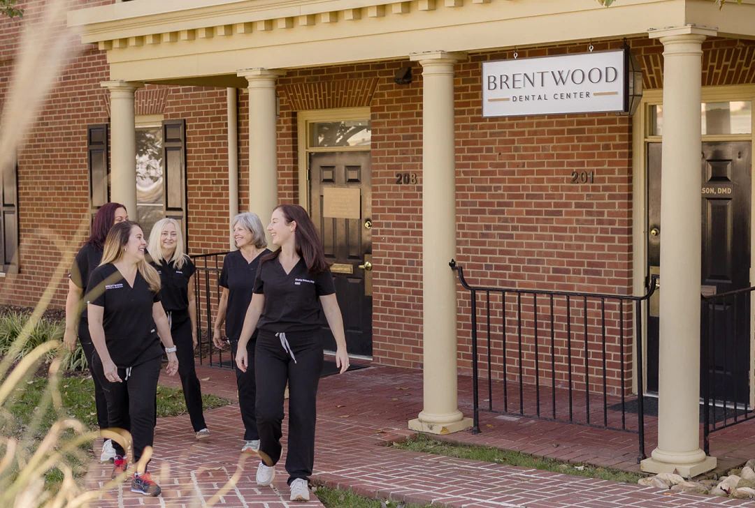 Girl getting a comprehensive dental exam in Brentwood, TN